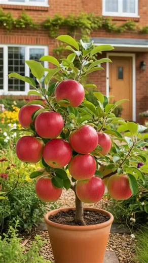 chic chiken on Instagram: "New smart apple growing methodfaster growth more harvest #GrowingApples #USAFarming #AppleFarming #SmartFarming #FarmTok"