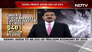 India's Stock Market Capitalisation To Cross $40 Trillion by 2050: Gautam Adani |