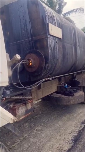 Construction Site | Road pitching Asphalt Laying | #roadconstruction #road #shorts