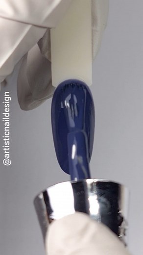 9 comments | Channeling celestial vibes with dreamy nail art ✨ Create clean chrome lines by using our Nail Art Paints! #artisticnaildesign #nailsart #nailfie #chromenails #colourgloss #geldesign #christmasnails #gelpolish #holidaynails #nailtech #trendynails #christmasstar #gelpots #starrynight #holidayparty | Artistic Nail Design | Facebook