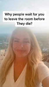 Why do people wait for you to leave the room before they die? FOLLOW to learn more about death, life and afterlife! #hospicenurse #hospice #hospicecare #afterlife #deatheducation | Suzanne B O'Brien