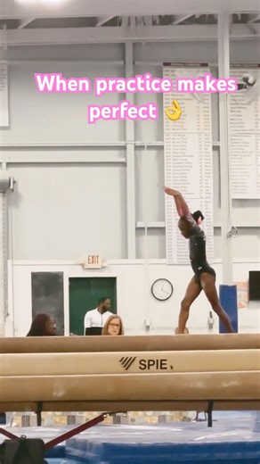 2025 level 4 beam drill-A beautiful save #simonbiles #usagymnastics #gymnasticlife #motivation