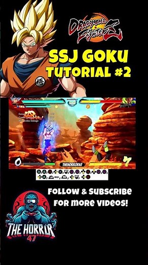 Super Sayian Goku Combo Tutorial 2! Dragon Ball FighterZ Tutorial!