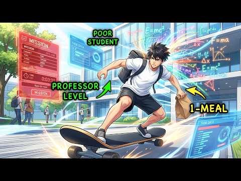 Delivered 1 meal to a university. Ding! I instantly gained Professor-Level Physics!