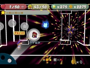 Paper Mario Black Pit: Dimentio the Final Boss! Includes Cutscenes (Flashing Lights Warning!)