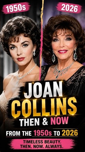 Joan Collins Through the Years (1955–2026) | The Dynasty Queen #JoanCollins #ThenAndNow #ThenVsNow