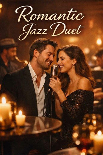 Romantic Jazz Duet 💕 | Soft Love Jazz | Male & Female Voices