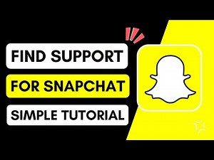How To Find Support For Snapchat