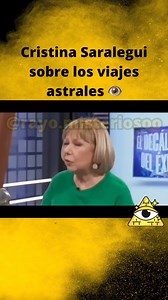 2.7M views · 75K reactions | Cristina Saralegui sobre los viajes astrales ️ | Rayo Misterioso | Facebook
