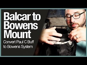 Balcar to Bowens Mount - Convert Paul C Buff to Bowens System
