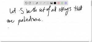 Give a recursive definition of the set of bit strings that are palindromes. | Numerade