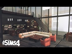 High-end High Rise Luxury Penthouse | The Sims 4 Speed Build | NoCC with Wallart
