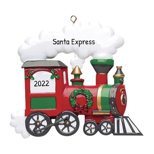Personalized Locomotive Train Ornament 2023, Christmas Ornament, Santa Express Ornament, Christmas Train Gift, Holiday Ornament, Custom - Etsy