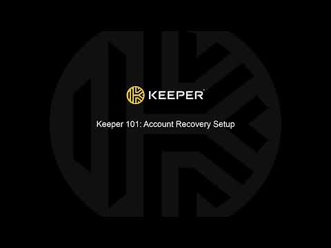 Account Recovery Setup