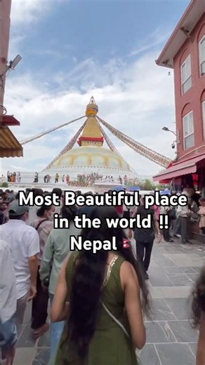 Boudha Stupa🇳🇵❤️ #travel #adventure