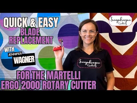 Quick and Easy Blade Replacement for the Martelli Ergo 2000 Rotary Cutter