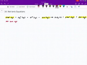 SOLVED:A complete ionic equation contains all ions including spectator ions. If the spectator ions are eliminated from both sides of a complete ionic equation, the result is called a net ionic equation. For the same complete ionic equation, write the net ionic equation. Ag^+(aq)+NO3 ^-(aq)+Na^+(aq)+Cl^-(aq) →AgCl(s)+Na^+(aq)+NO3 ^-(aq)