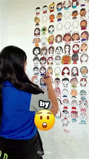 This Teacher Turned a Plain Wall Into Pure Heartwarming Magic 🎨💖