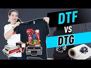 😉Impresión DTF y DTG, ¿Cómo elegir?
