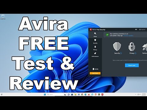 Avira FREE Antivirus Test & Review 2023 - Antivirus Security Review - Security Test