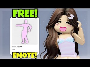 HURRY! FREE EMOTES ON ROBLOX!