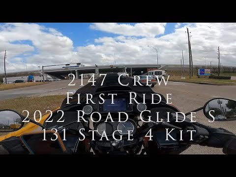 131 Stage 4 Kit in Action!! On my 2022 Road Glide Special in Redline Red!