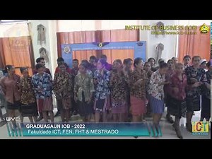 CERIMÔNIA GRADUAÇÃO IOB TIMOR-LESTE 2022