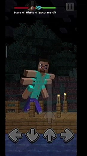 FNF: Vs That Thing (Minecraft Creepypasta Mod) Android vertical #fnf #fnfmod #creppypastas