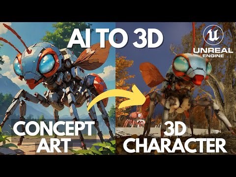 A video on using Hyperhuman Rodin 3D model generation