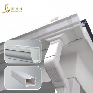 [Hot Item] Rain Gutter Malaysia Philippines for Roof Downspout and Fittings Manufacturer Rainwater Collector