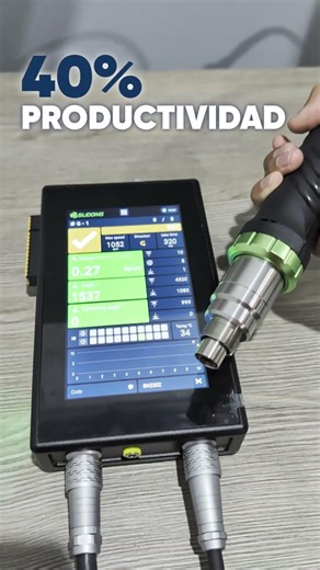 Atornillador eléctrico inteligente | +𝟰𝟬% 𝗽𝗿𝗼𝗱𝘂𝗰𝘁𝗶𝘃𝗶𝗱𝗮𝗱 𝘆 𝗽𝗿𝗲𝗰𝗶𝘀𝗶𝗼𝗻 𝗱𝗶𝗴𝗶𝘁𝗮𝗹
