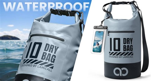 Headed to the beach or pool? Take this waterproof backpack with you for $17.50 (Save 24%)