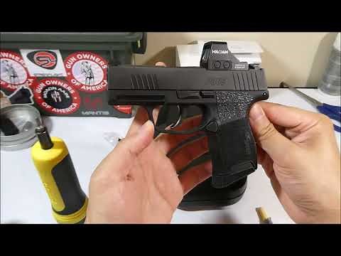 How to mount Sig P365 380 with Holosun 507k red dot