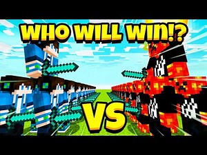 Eystreem Vs PrestonPlayz (DO NOT CHOOSE THE WRONG TEAM) - Minecraft Mob Battle