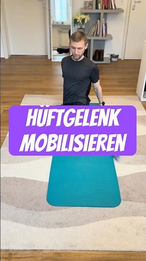Hüftgelenk Mobilisation, Rotation im Hüftgelenk, Beweglichkeit, Übungen für Hüfte