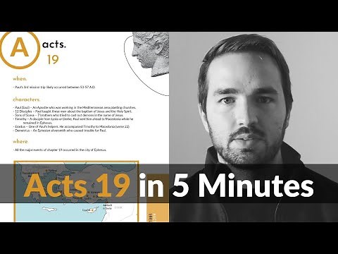 Acts 19 Summary in 5 Minutes - 2BeLikeChrist