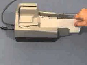 Digital Check Cleaning the TS230 Using Cleaning Cards