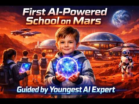 First AI-Powered School on Mars | Guided by Youngest AI Expert”