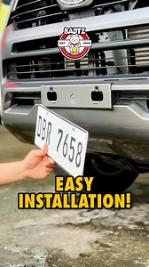 Rays Plate Frame for PH License Plate 🇯🇵 | Badtz Car Parts & Accessories