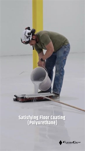 Industrial Floor Coating (Polyurethane Application)