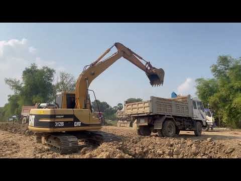 Cat 385C Hydraulic Excavator Loading Overburden On Mercedes & MAN Trucks - Interkat SA 2025