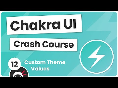 Chakra UI Crash Course #12 - Customizing the Theme