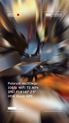 行車記錄器 拆到你不認得才能施工 Polaroid ms283wgs 1080p WiFi TS MP4 IP67 F1.8·140° 2.5” HDR Quick GPS #寶麗箂 #ms283wgs #行車紀錄器 #達豐車業 | 達豐車業