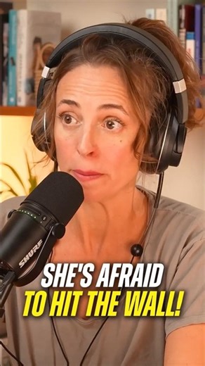 She's TERRIFIED to HIT THE WALL!