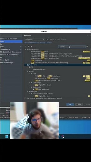 Comando ctrl + d do vscode no intellij
