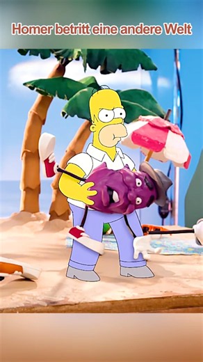 Homer betritt eine andere Welt #ly6D #foryou #simpsons