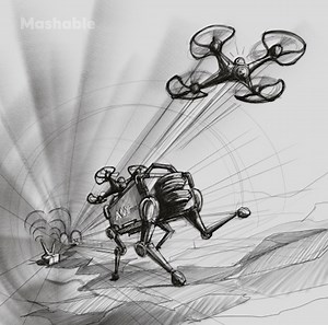 37K views · 1.6K reactions | Brave bots are learning to autonomously traverse underground caves and mines | Mashable | Facebook