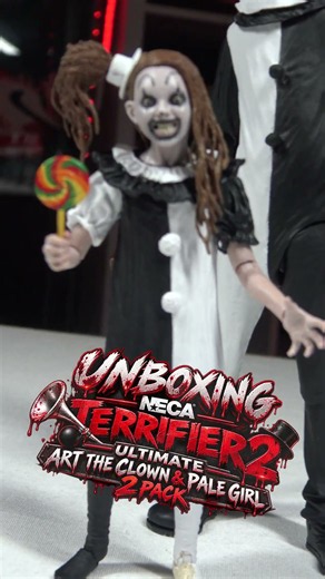Art the Clown & Pale Girl Together?! 🤡👧 | NECA Terrifier 2