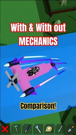 Roblox Build a Boat Treasure Simole Jet Mechanics Makes Flying Stable #roblox #babft