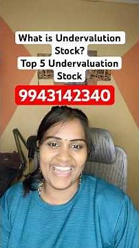 What is UnderValuation Stock & Top 3 Undervaluation Stock